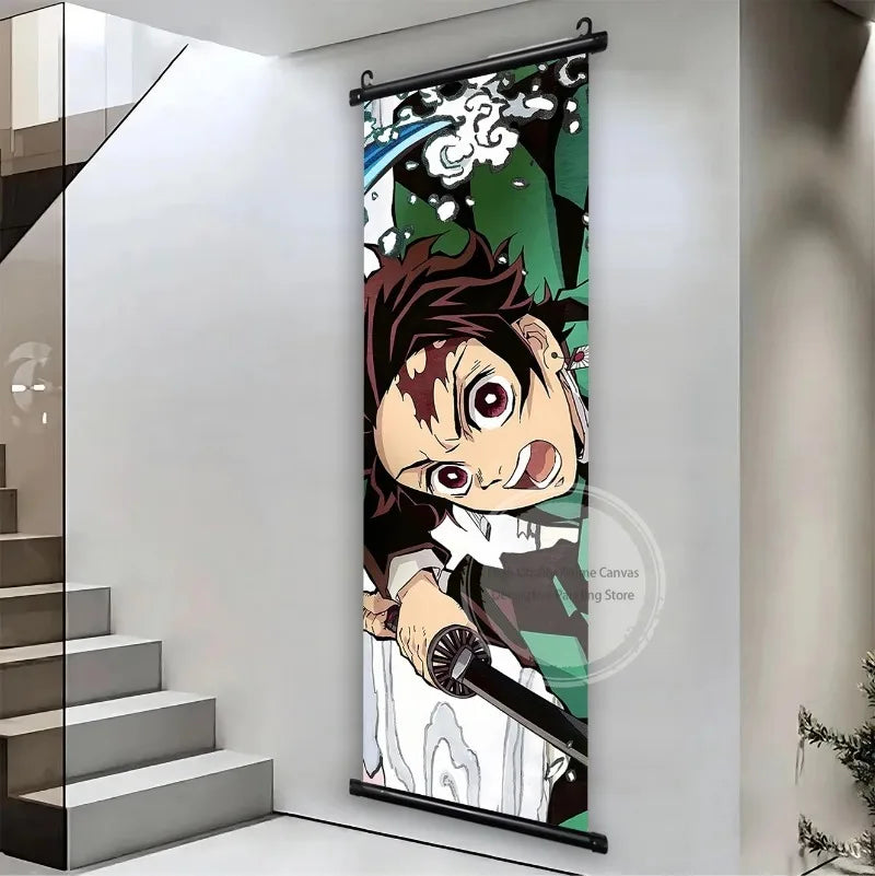 Demon Slayer Tanjiro Canvas Wall Art