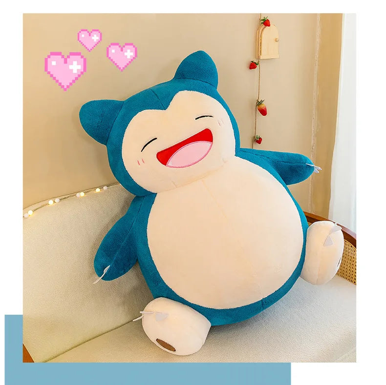 35cm Pokémon Snorlax Plush – Soft Stuffed Doll